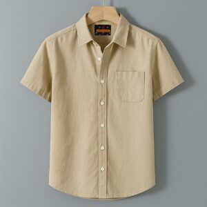 kaizar cotton Half sleeves Shirt For Men's