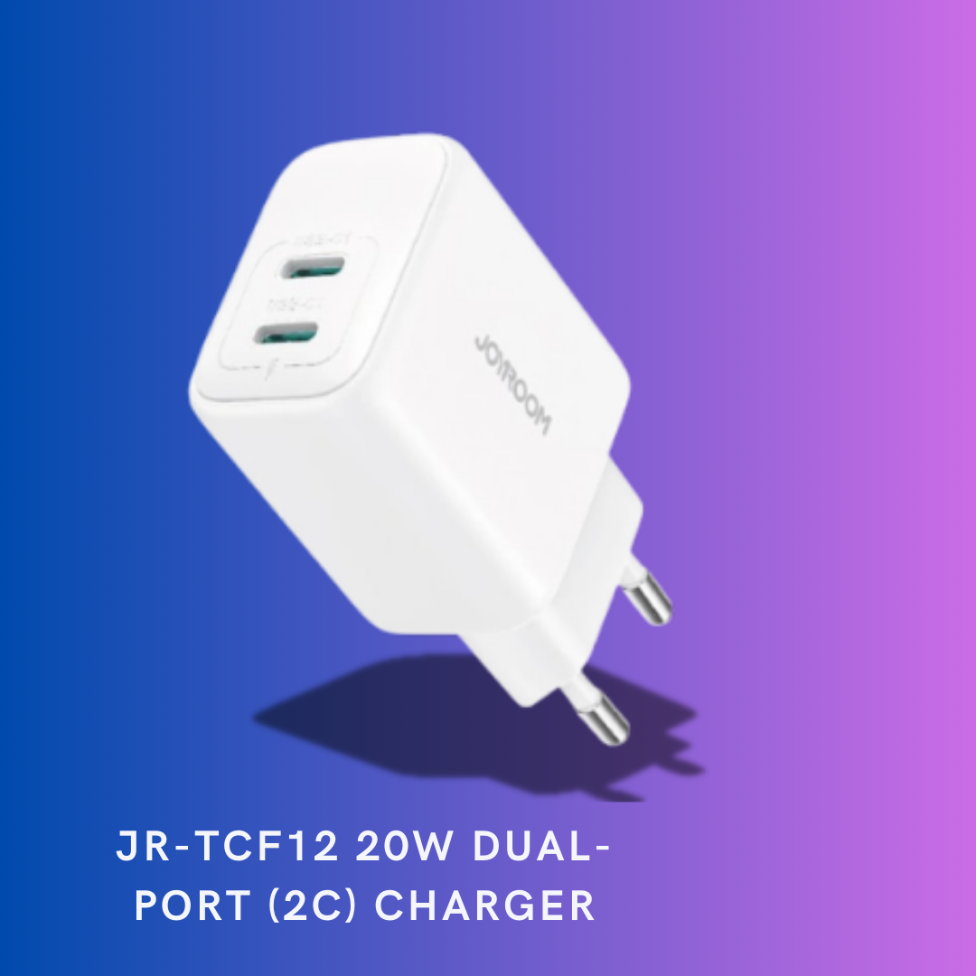 JR-TCF12 20W Dual-Port (2C) Charger
