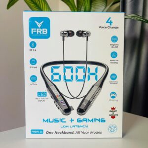 FRB 600h Wireless Neckband (Music + Gaming Beast)