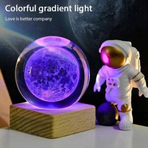 3D Crystal Ball Night Light