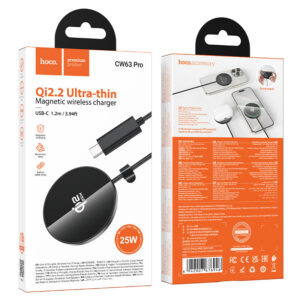 Hoco CW63 Pro Qi2.2 Ultra-thin Magnetic Wireless Charger